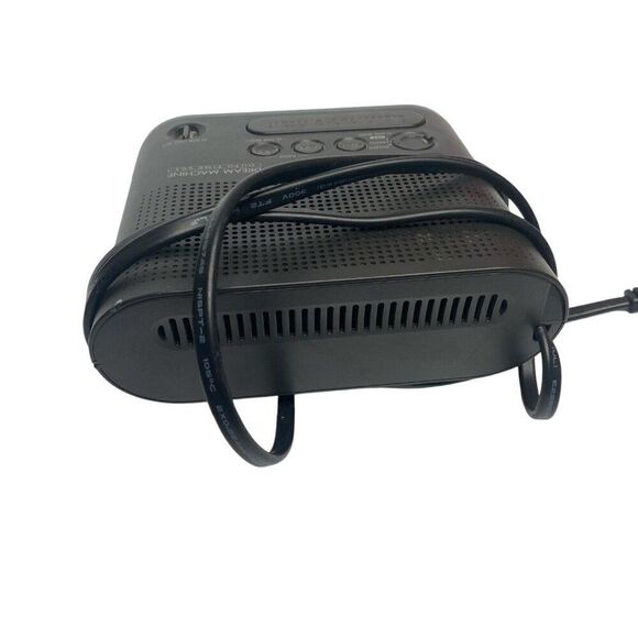 Sony Dream Machine Auto Time Set AM/FM Alarm Clock Radio Black ICF-C218 Tested - Picture 4 of 7